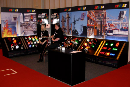 Warning Signals from deegee at International Firex 2009